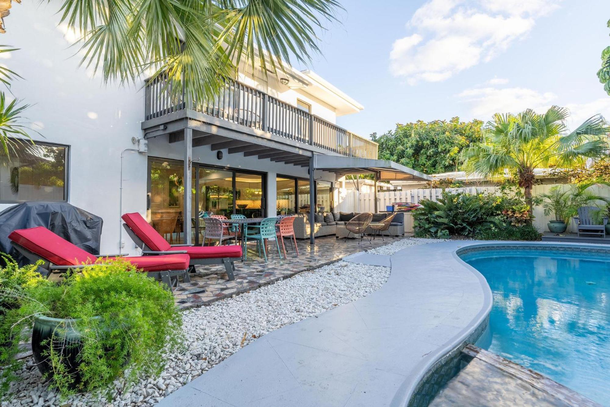 4 Bed/4,5 Bath Beach House Fort Lauderdale Exteriér fotografie